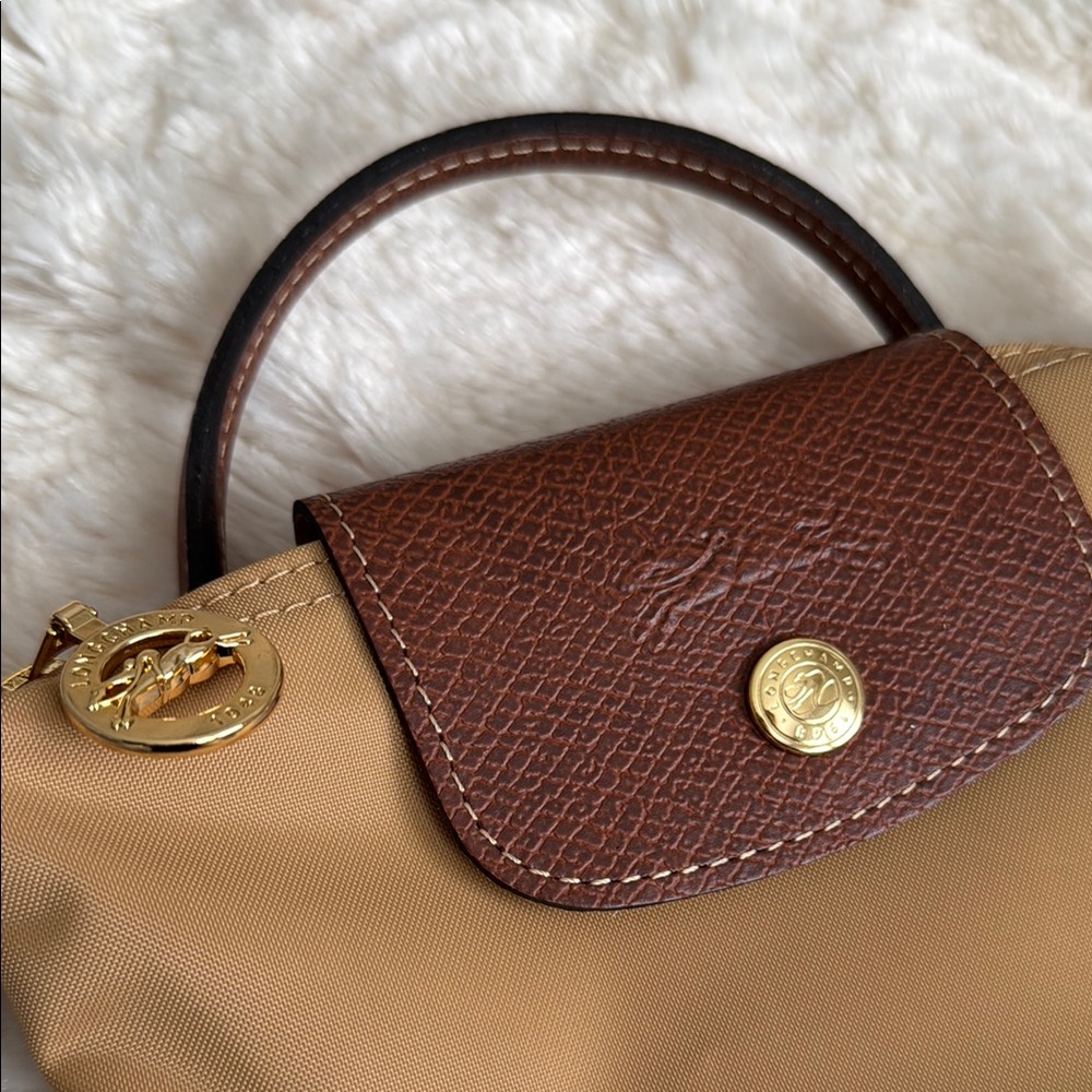 Authentic Longchamp Le Pliage Mini pouch - Picture 2 of 7